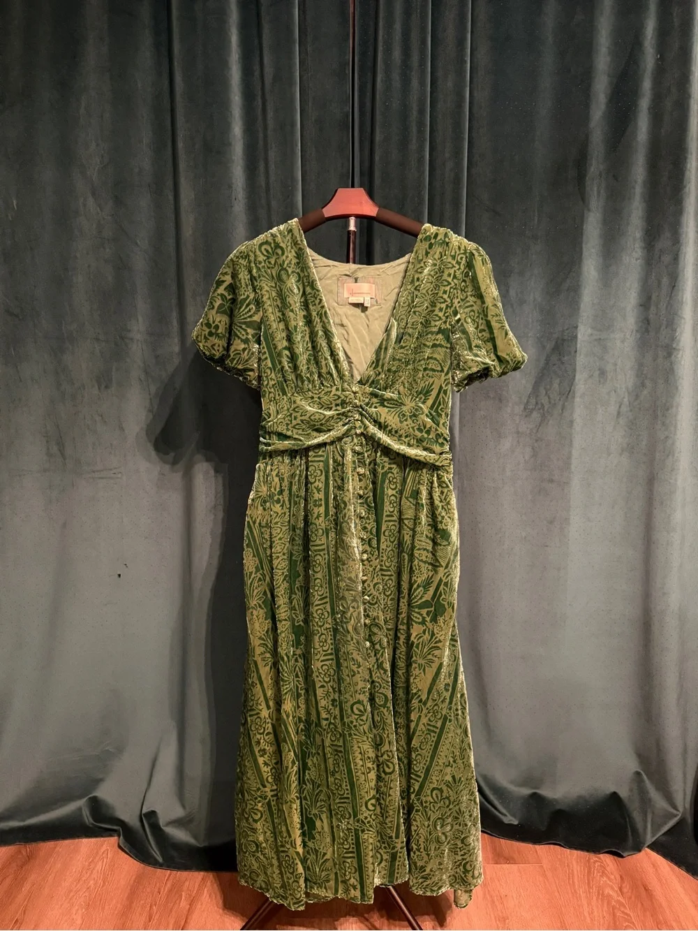 Anthropologie elegant emerald